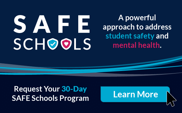 Safe schools pop-up graphic